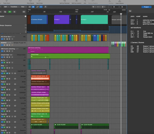 NEW enhanced logic session template for live tracks 2024